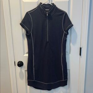 Tommy Bahama Tobago Bay Half-Zip Collared Dress Navy